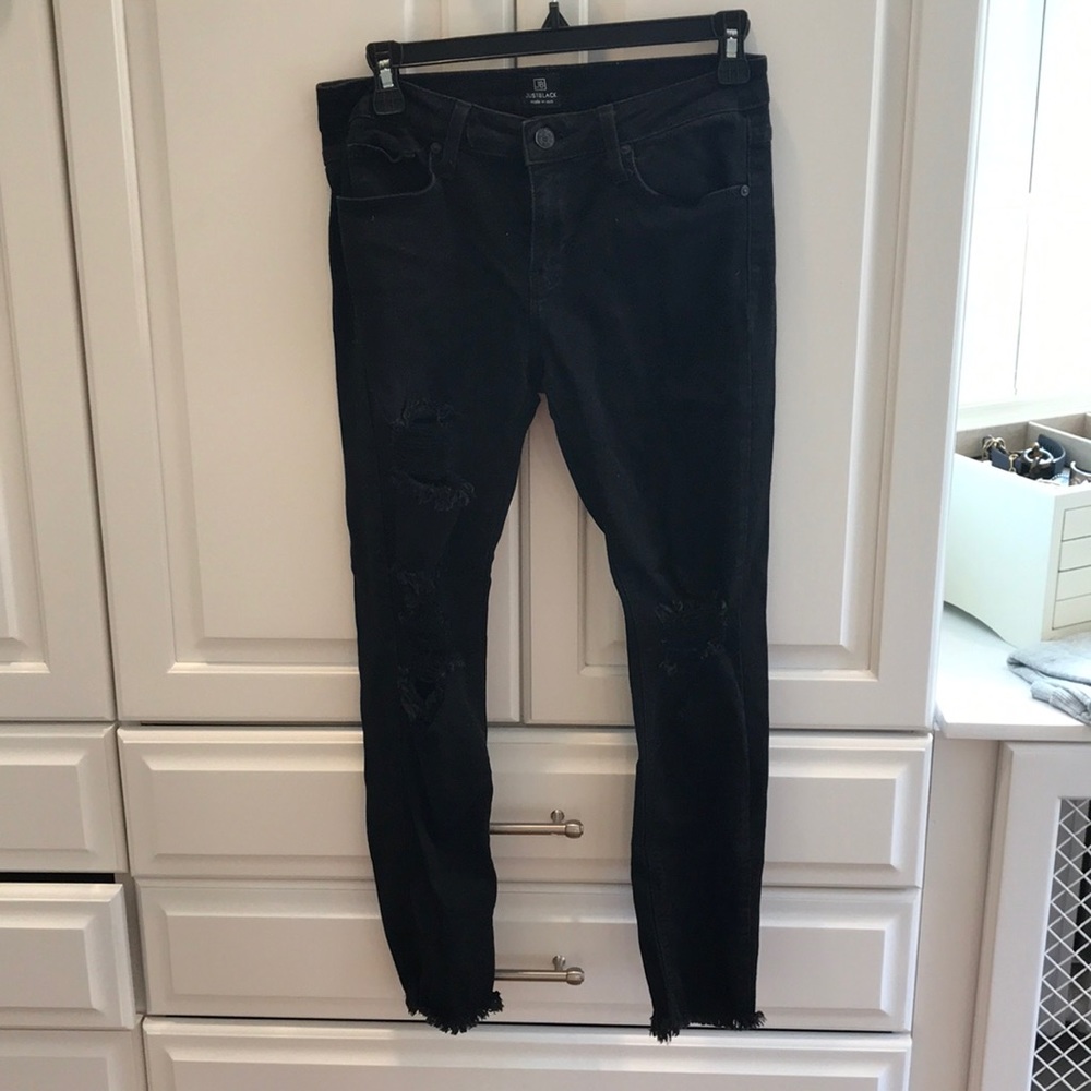 Black Ripped Jeans